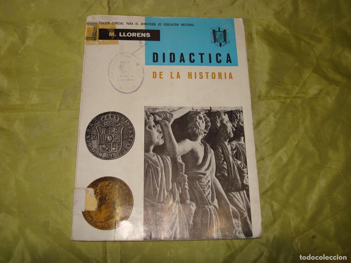 Libros de segunda mano: DIDACTICA DE LA HISTOIA. M. LLORENS. 1965 - Foto 1