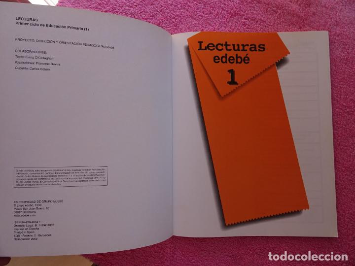 Libros de segunda mano: lecturas 1&ordm; primer ciclo de educaci&oacute;n primaria editorial edeb&eacute; 2003 - Foto 2