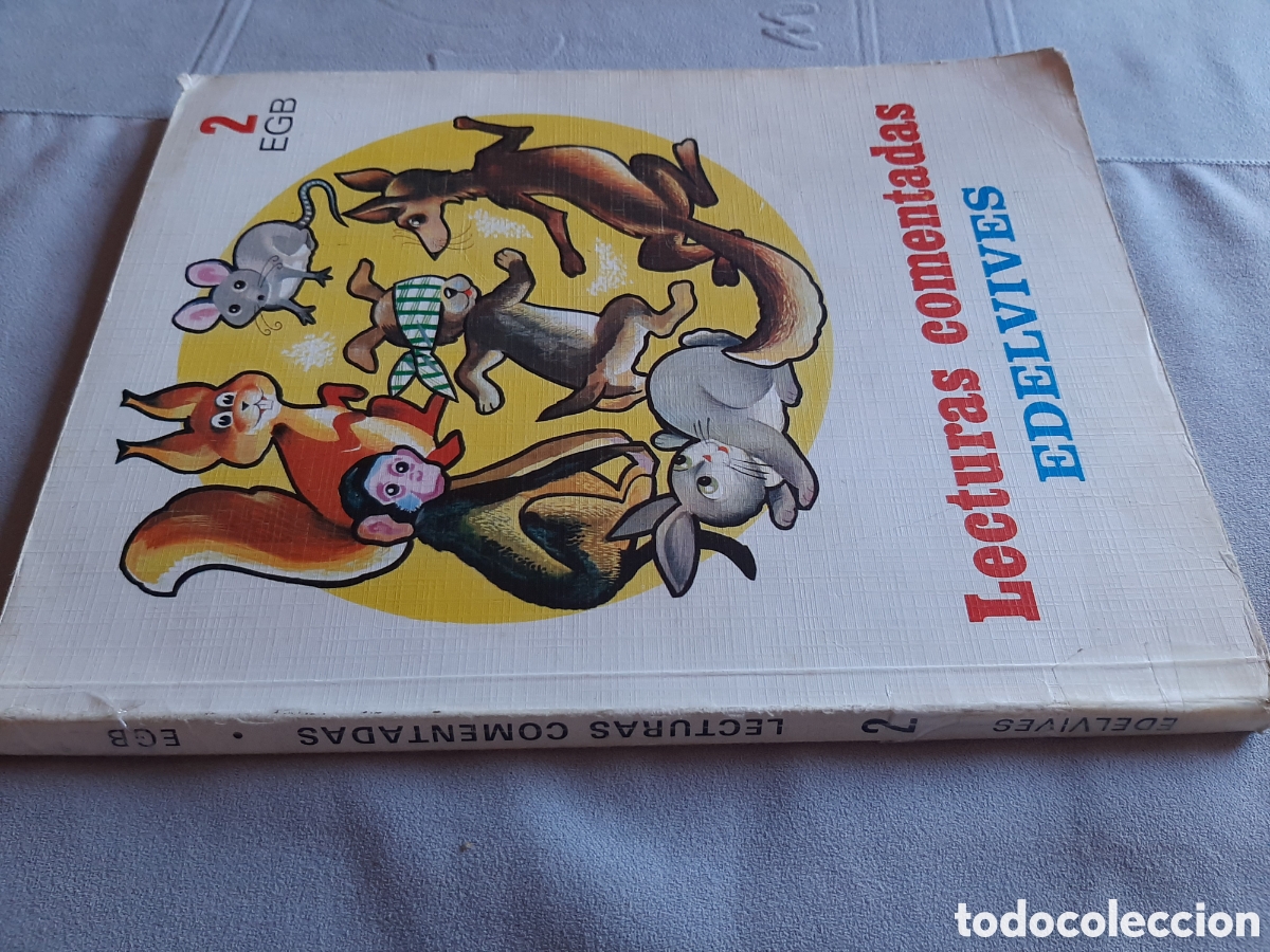 Libros de segunda mano: LECTURAS COMENTADAS EDELVIVES 2 EGB 1983 - Foto 3