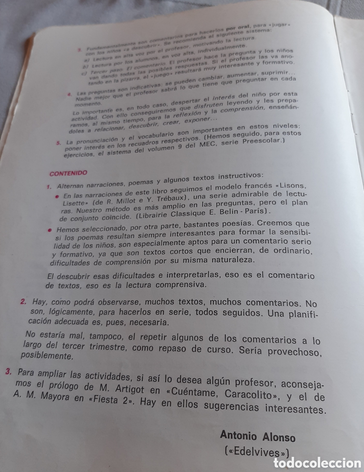 Libros de segunda mano: LECTURAS COMENTADAS EDELVIVES 2 EGB 1983 - Foto 6