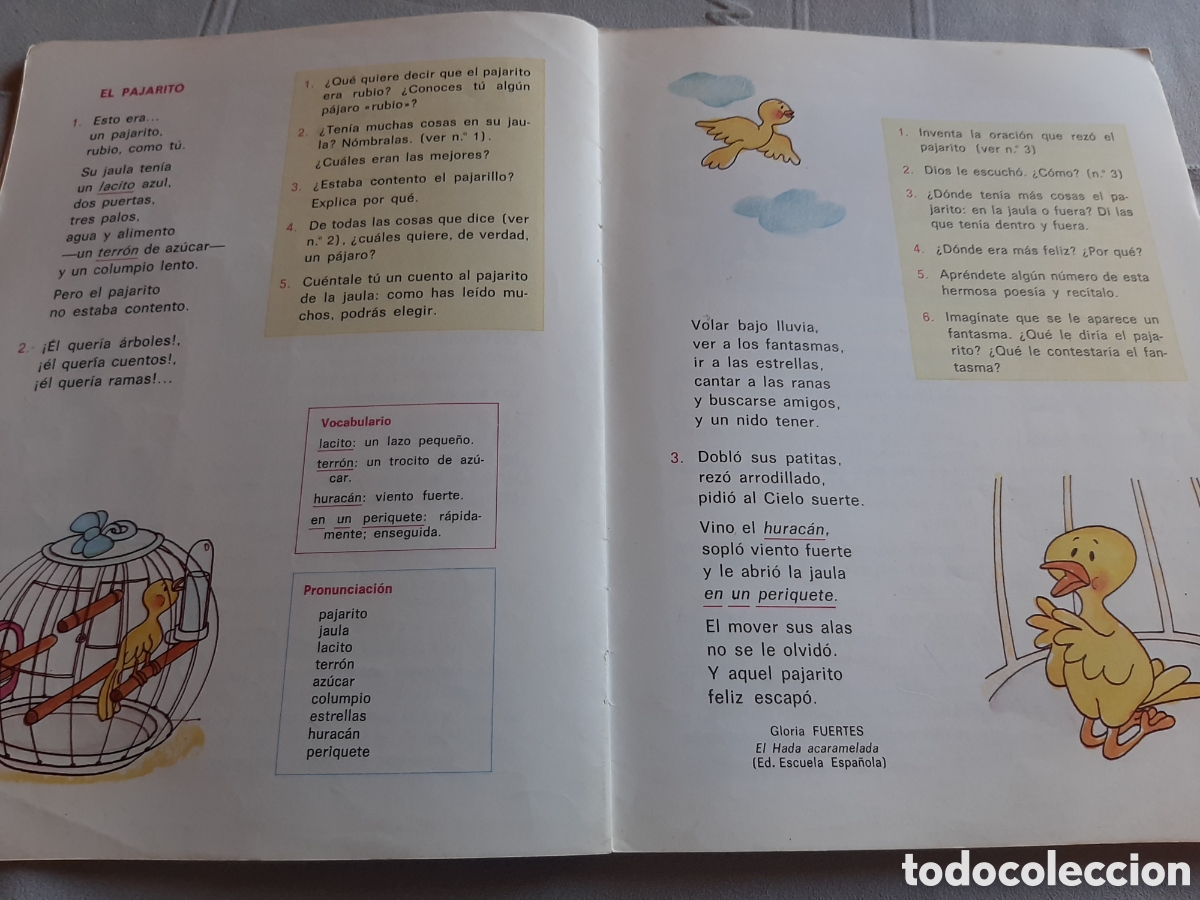 Libros de segunda mano: LECTURAS COMENTADAS EDELVIVES 2 EGB 1983 - Foto 8