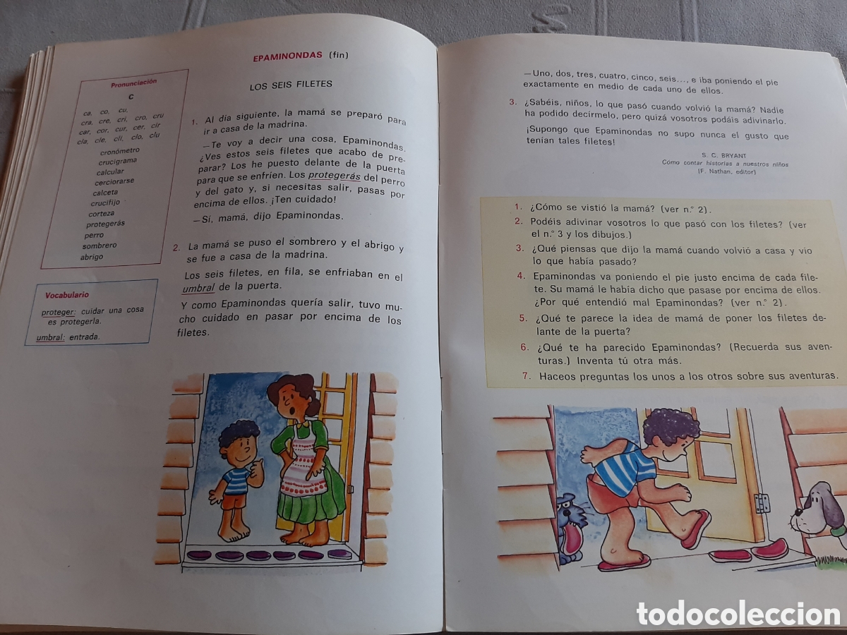 Libros de segunda mano: LECTURAS COMENTADAS EDELVIVES 2 EGB 1983 - Foto 14