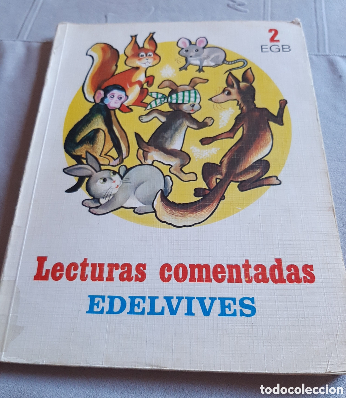 Libros de segunda mano: LECTURAS COMENTADAS EDELVIVES 2 EGB 1983 - Foto 1