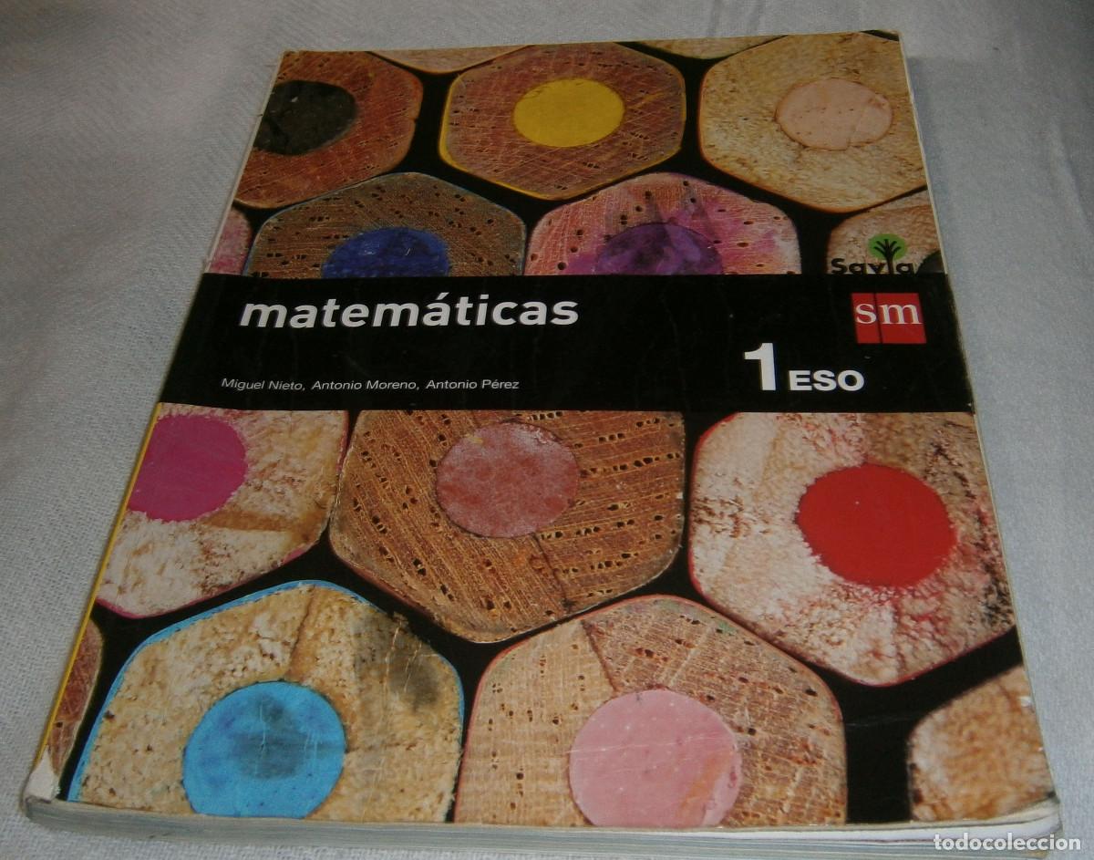 Libros de segunda mano: matematicas 1 ESO SM - Foto 1