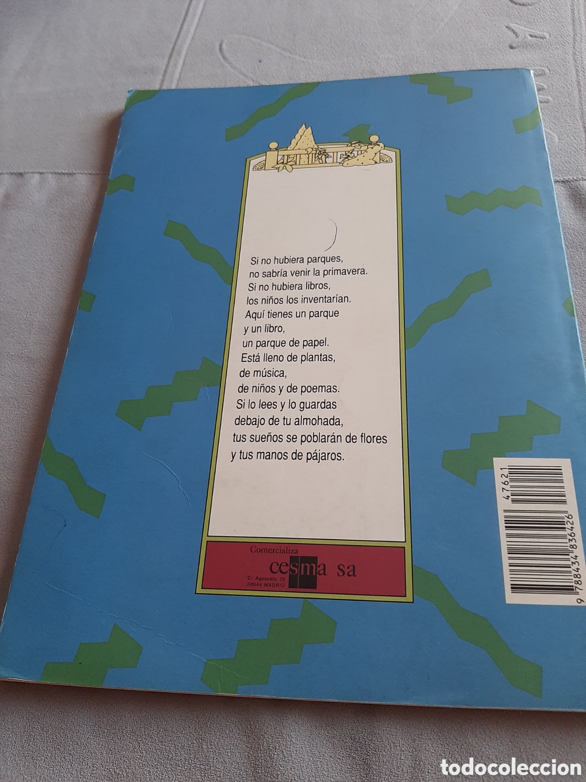 Libros de segunda mano: EGB EL PARQUE DE PAPEL PRIMARIA TERCER LIBRO SM 1993 - Foto 2