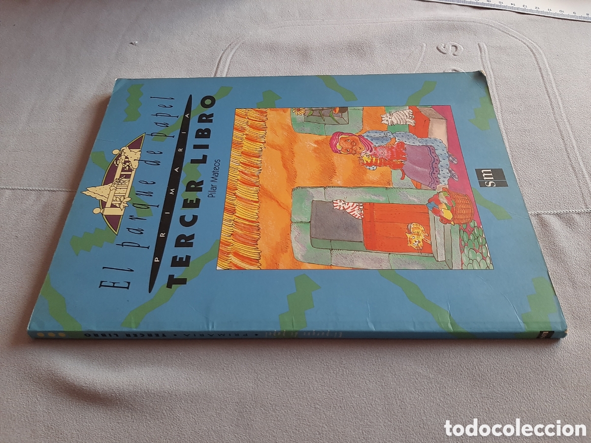 Libros de segunda mano: EGB EL PARQUE DE PAPEL PRIMARIA TERCER LIBRO SM 1993 - Foto 3