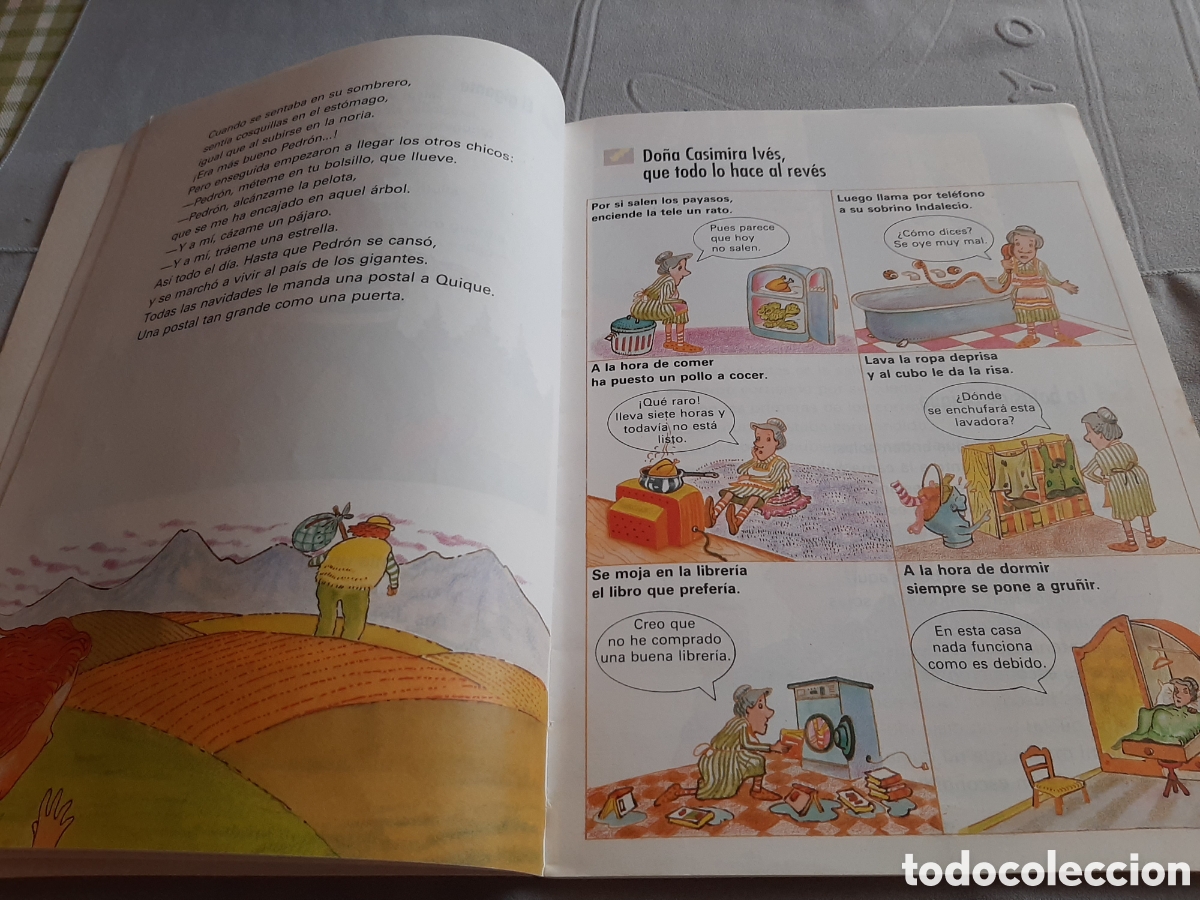 Libros de segunda mano: EGB EL PARQUE DE PAPEL PRIMARIA TERCER LIBRO SM 1993 - Foto 8