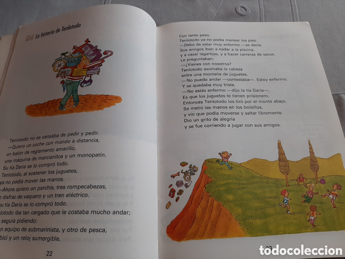 Libros de segunda mano: EGB EL PARQUE DE PAPEL PRIMARIA TERCER LIBRO SM 1993 - Foto 9
