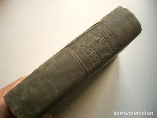 Libros de segunda mano: ELEMENTOS DE ALGEBRA SOLUCIONARIO Ediciones Bru&ntilde;o - Foto 1