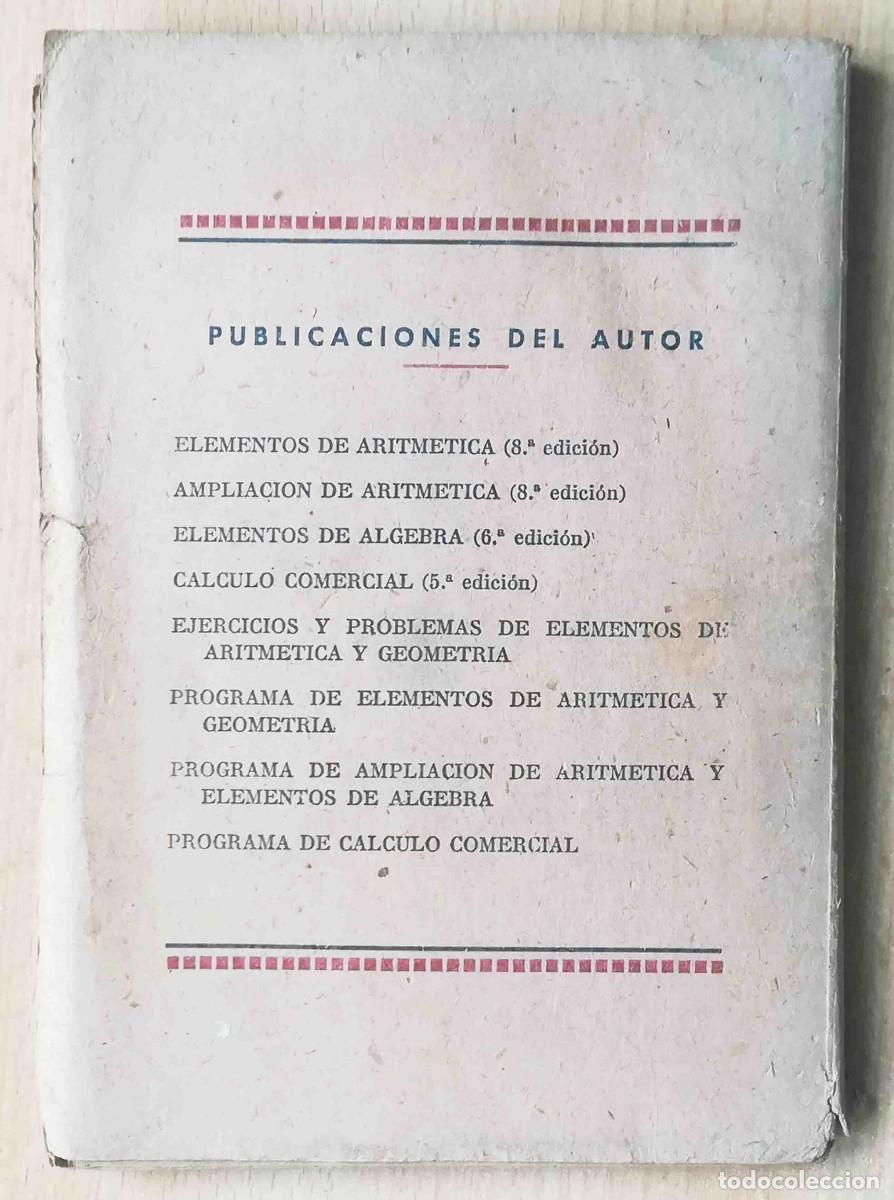 Libros de segunda mano: Elementos de geometr&iacute;a (F&eacute;lix Correa) 1947 - Foto 5
