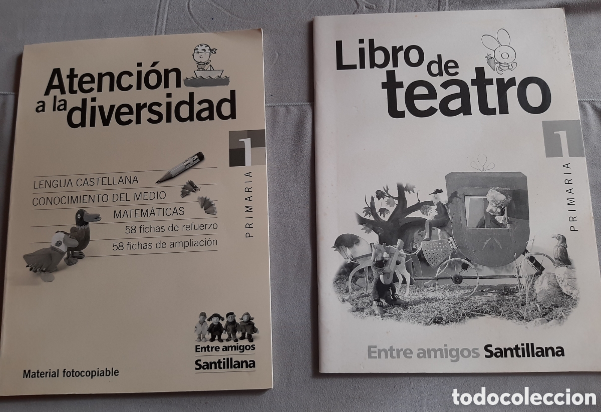 Libros de segunda mano: EGB PRIMARIA ATENCI&Oacute;N DIVERSIDAD Y LIBRO TEATRO - Foto 1