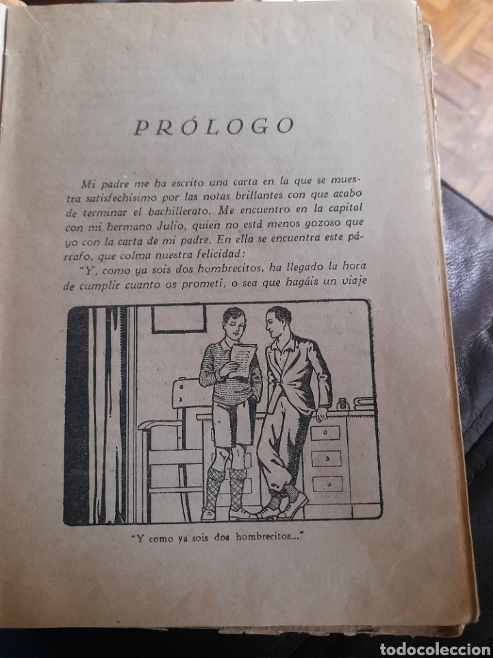 Libros de segunda mano: Viajando por Espa&ntilde;a, antiguo libro escolar - Foto 6