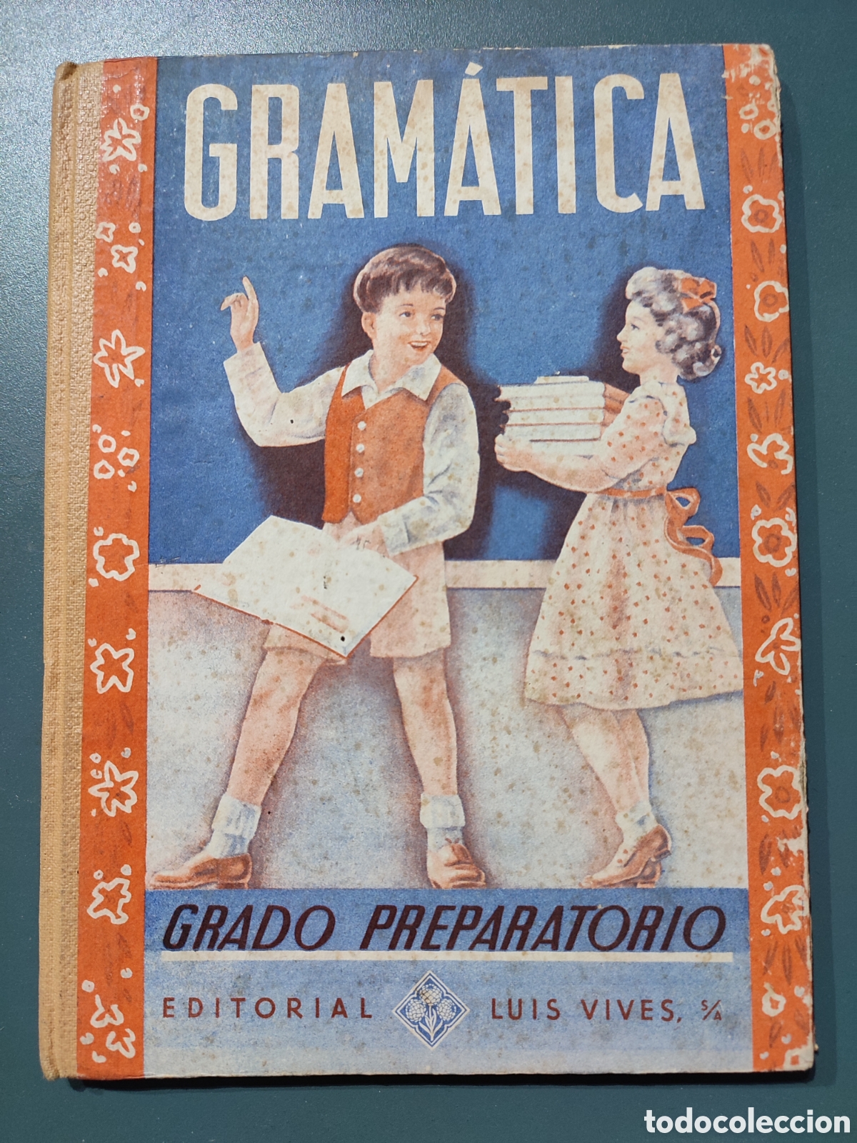 Libros de segunda mano: Gram&aacute;tica .Grado preparatorio.1952 - Foto 1