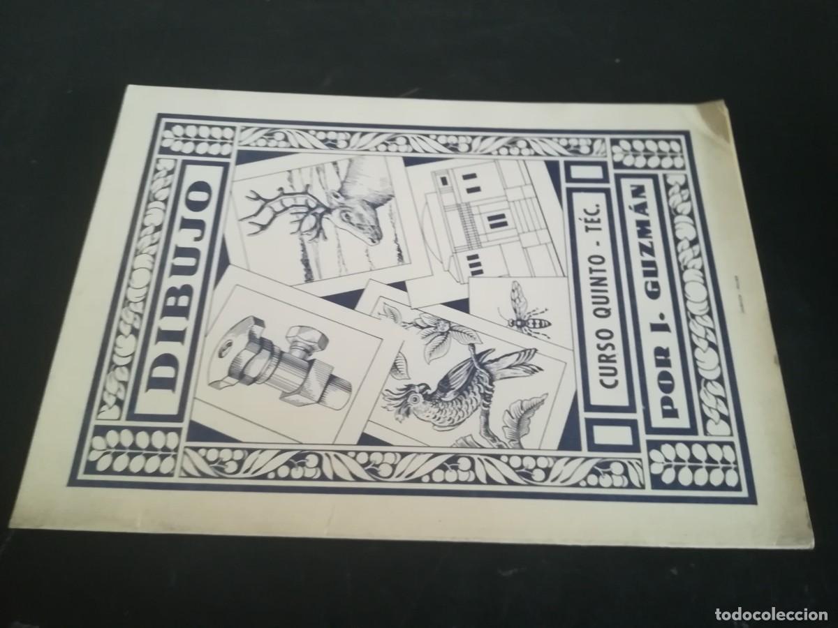 Libros de segunda mano: DIBUJO CURSO QUINTO TEC / J GUZMAN / AO69 / - Foto 1