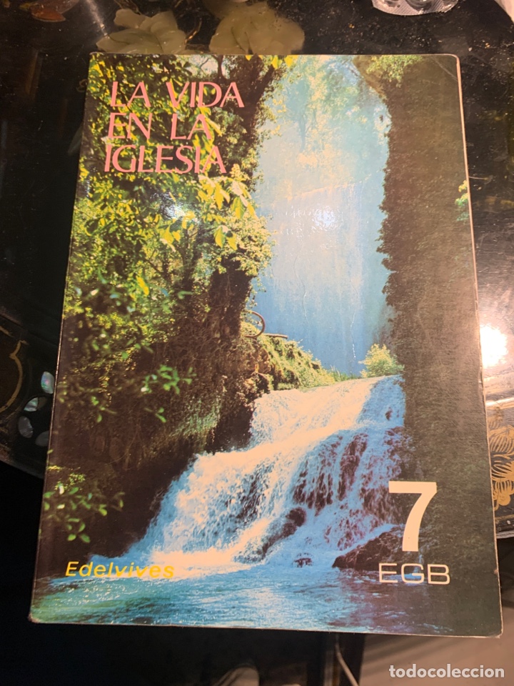 Libros de segunda mano: La vida en la iglesia edelvives libro texto religion 1974