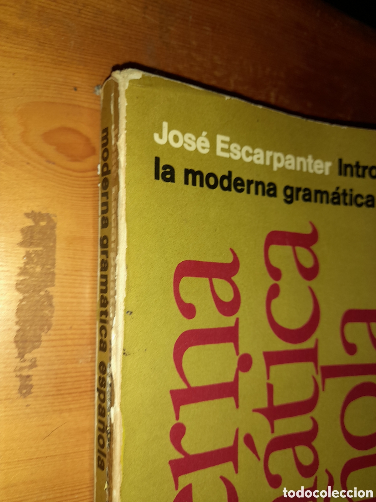 Libros de segunda mano: INTRODUCCI&Oacute;N A LA MODERNA GRAMATICA ESPA&Ntilde;OLA 1977 PLAYOR - Foto 2