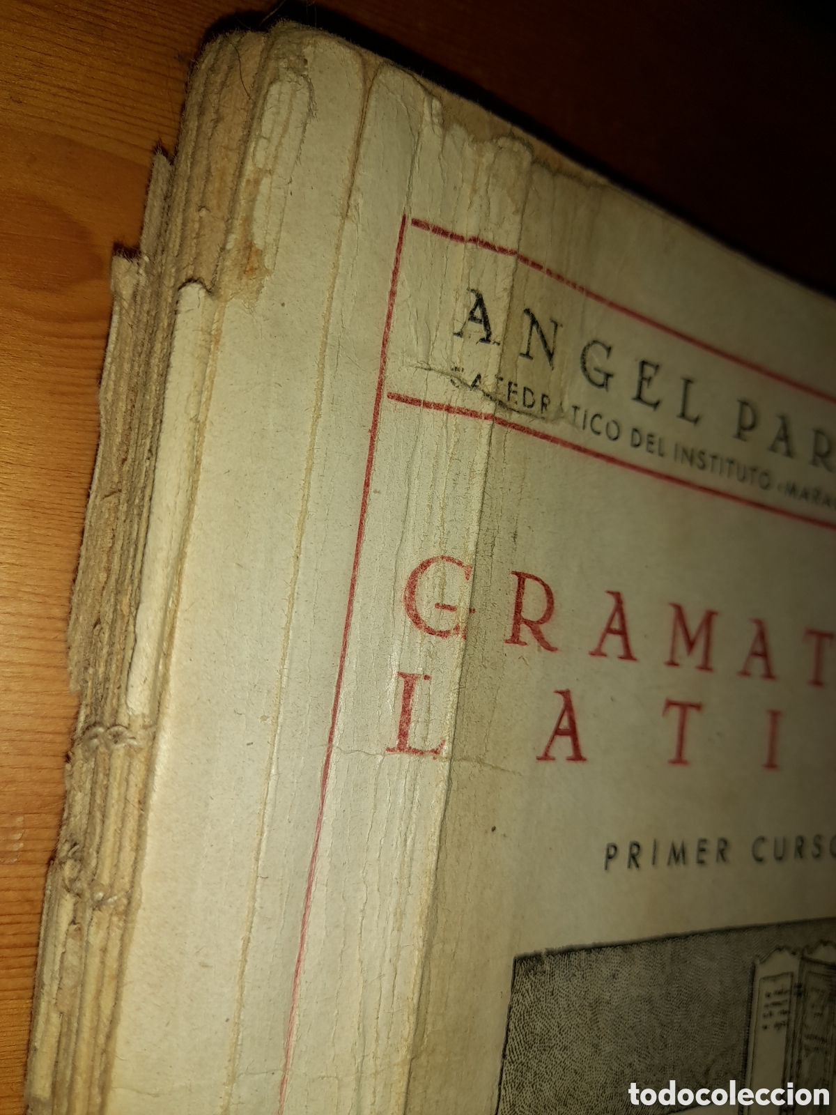 Libros de segunda mano: ANGEL PARIENTE GRAMATICA LATINA 1939 - Foto 2