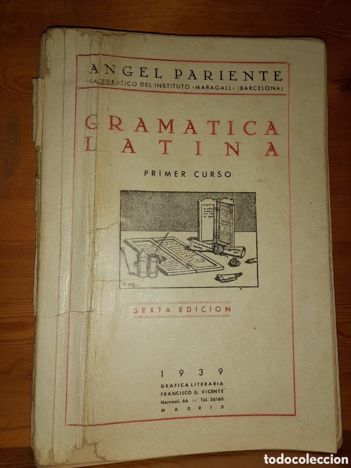 Libros de segunda mano: ANGEL PARIENTE GRAMATICA LATINA 1939 - Foto 23
