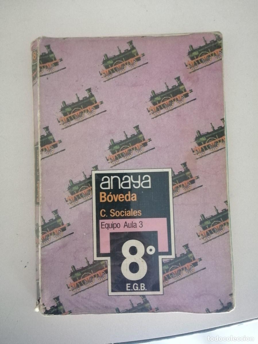 Libros de segunda mano: LIBRO E. G. B. SOCIALES 8, ANAYA - Foto 1