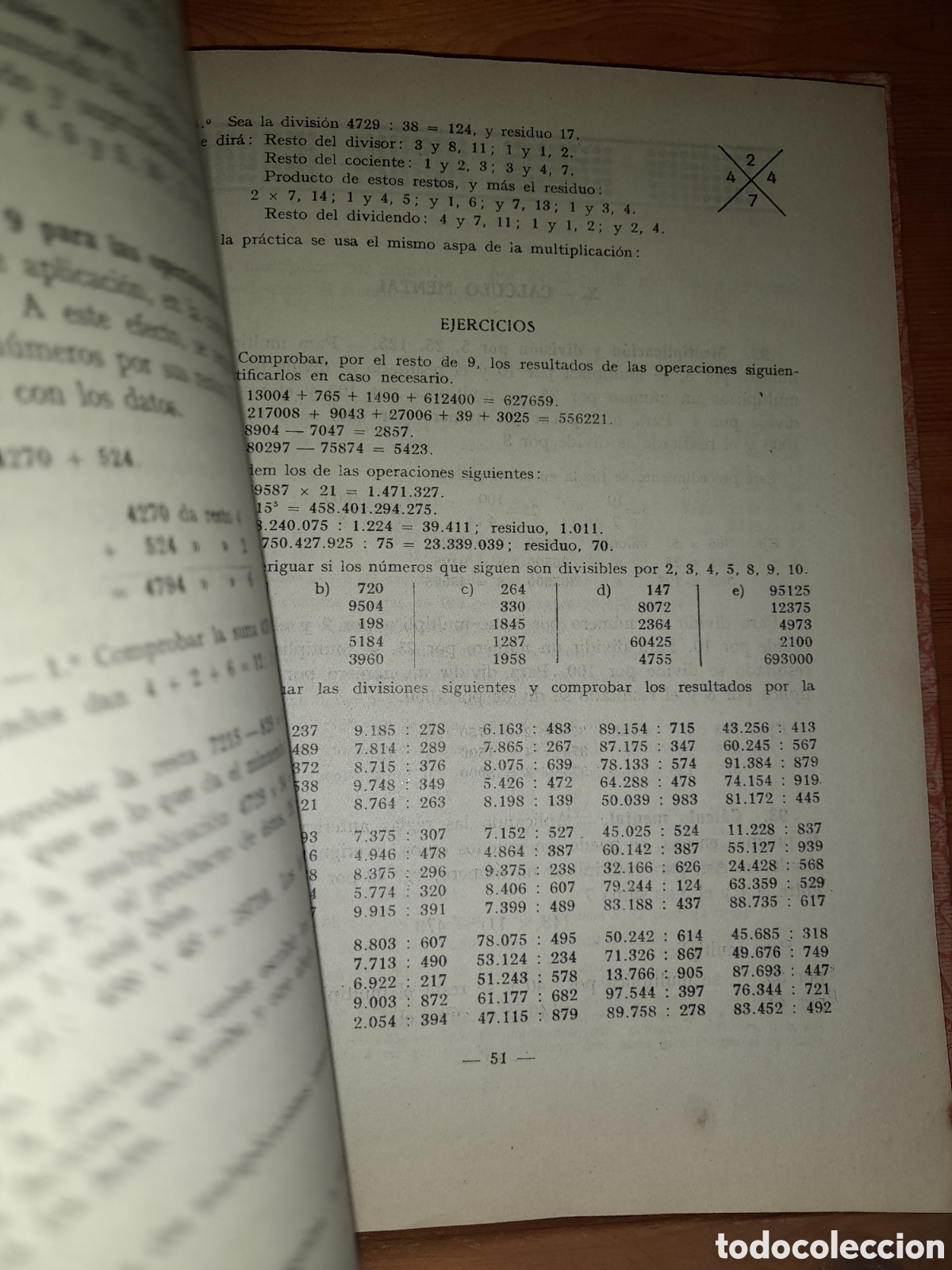Libros de segunda mano: MATEMATICAS PRIMER CURSO PITAGORAS EDITORIAL LUIS VIVES 1944 - Foto 6