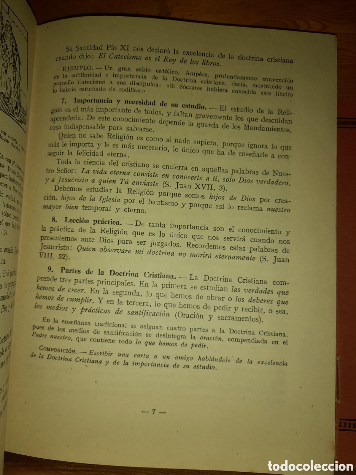 Libros de segunda mano: ELEMENTOS DE RELIGION PRIMER CURSO EDITORIAL LUIS VIVES 1946 CON PROGRAMA - Foto 11