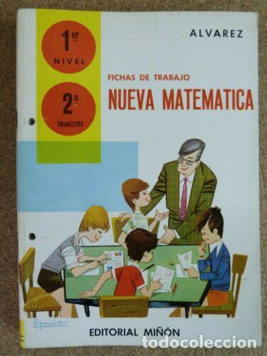 Libri di seconda mano: Fichas de Trabajo Nueva Matematica.1&ordf; Nivel 2&ordm; Trimestre.Editorial Mi&ntilde;on 1971