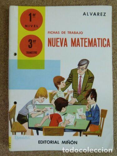 Libri di seconda mano: Fichas de Trabajo Nueva Matematica.1&ordf; Nivel 3&ordf; Trimestre.Editorial Mi&ntilde;on 1971