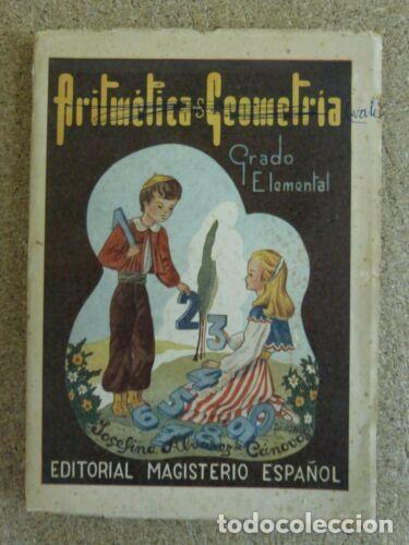 Libri di seconda mano: Aritmetica y Geometria.Grado Elemental.Editorial Magisterio Espa&ntilde;ol