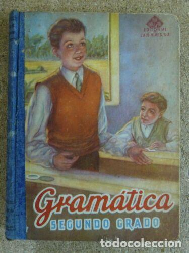 Libros de segunda mano: Gramatica Segundo Grado.Editorial Luis Vives 1952 - Foto 1