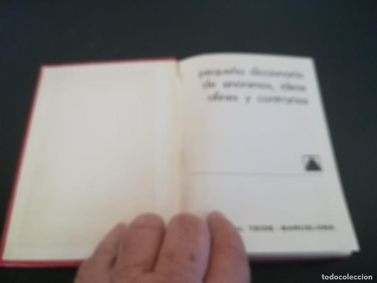 Libros de segunda mano: PEQUE&Ntilde;O DICCIONARIO SINONIMOS / TEIDE / AR701 / - Foto 3