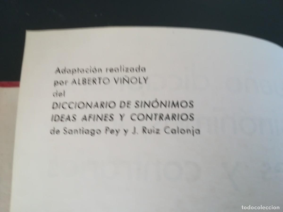 Libros de segunda mano: PEQUE&Ntilde;O DICCIONARIO SINONIMOS / TEIDE / AR701 / - Foto 6