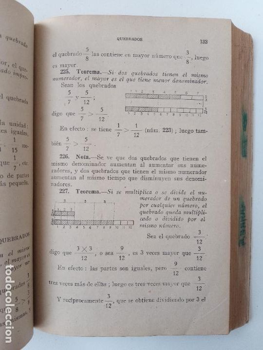Libros de segunda mano: ARITMETICA RAZONADA. CURSO SUPERIOR. EDICIONES BRU&Ntilde;O. TERCERA EDICI&Oacute;N. - Foto 2
