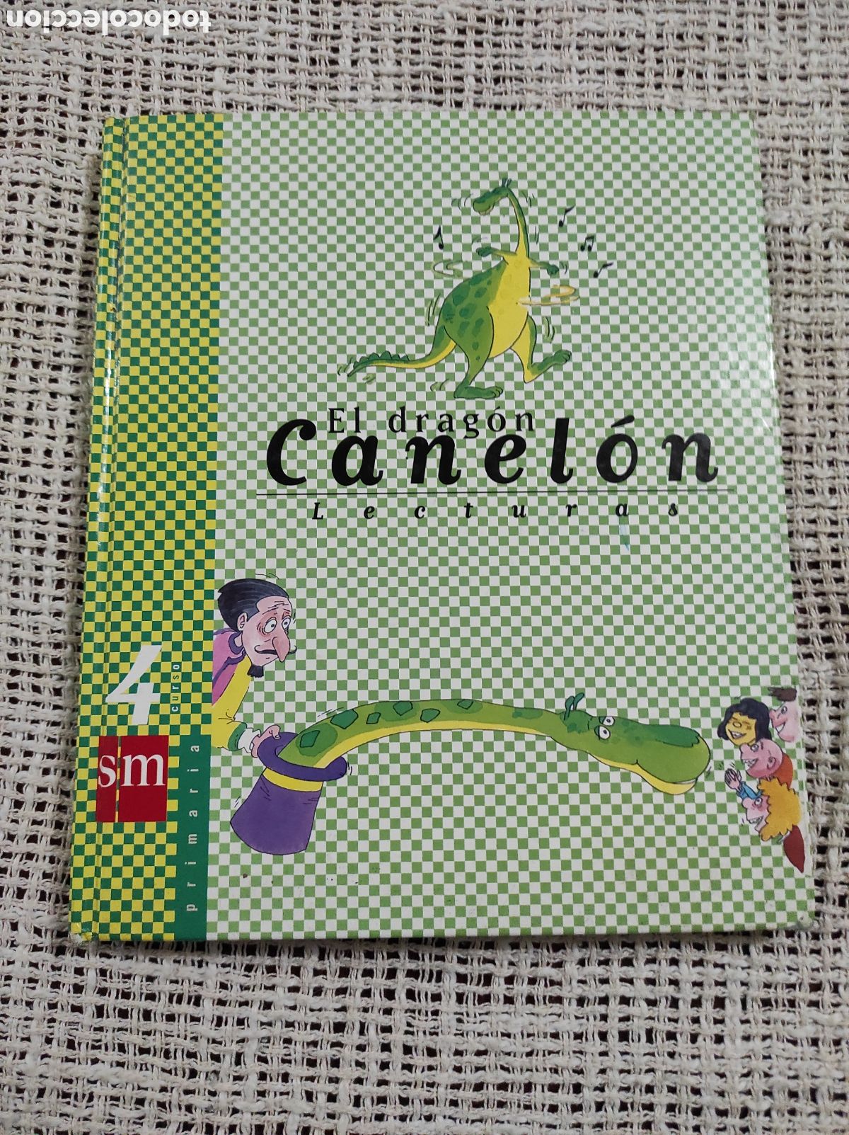 Libros de segunda mano: EL DRAG&Oacute;N CANEL&Oacute;N LECTURAS 4 DE PRIMARIA -ED. SM - Foto 1
