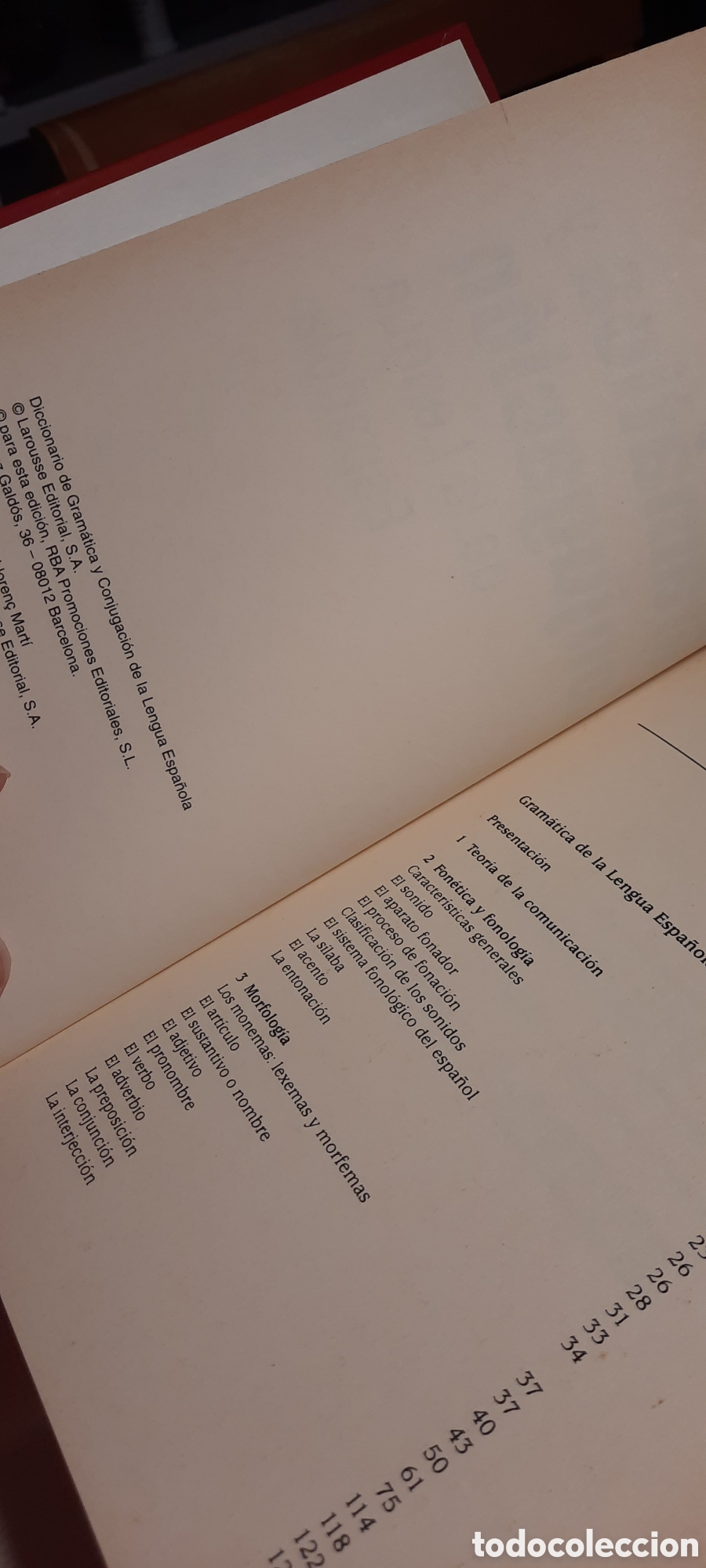 Libros de segunda mano: Gram&aacute;tica y Conjugaci&oacute;n de la Lengua Espa&ntilde;ola - Foto 5