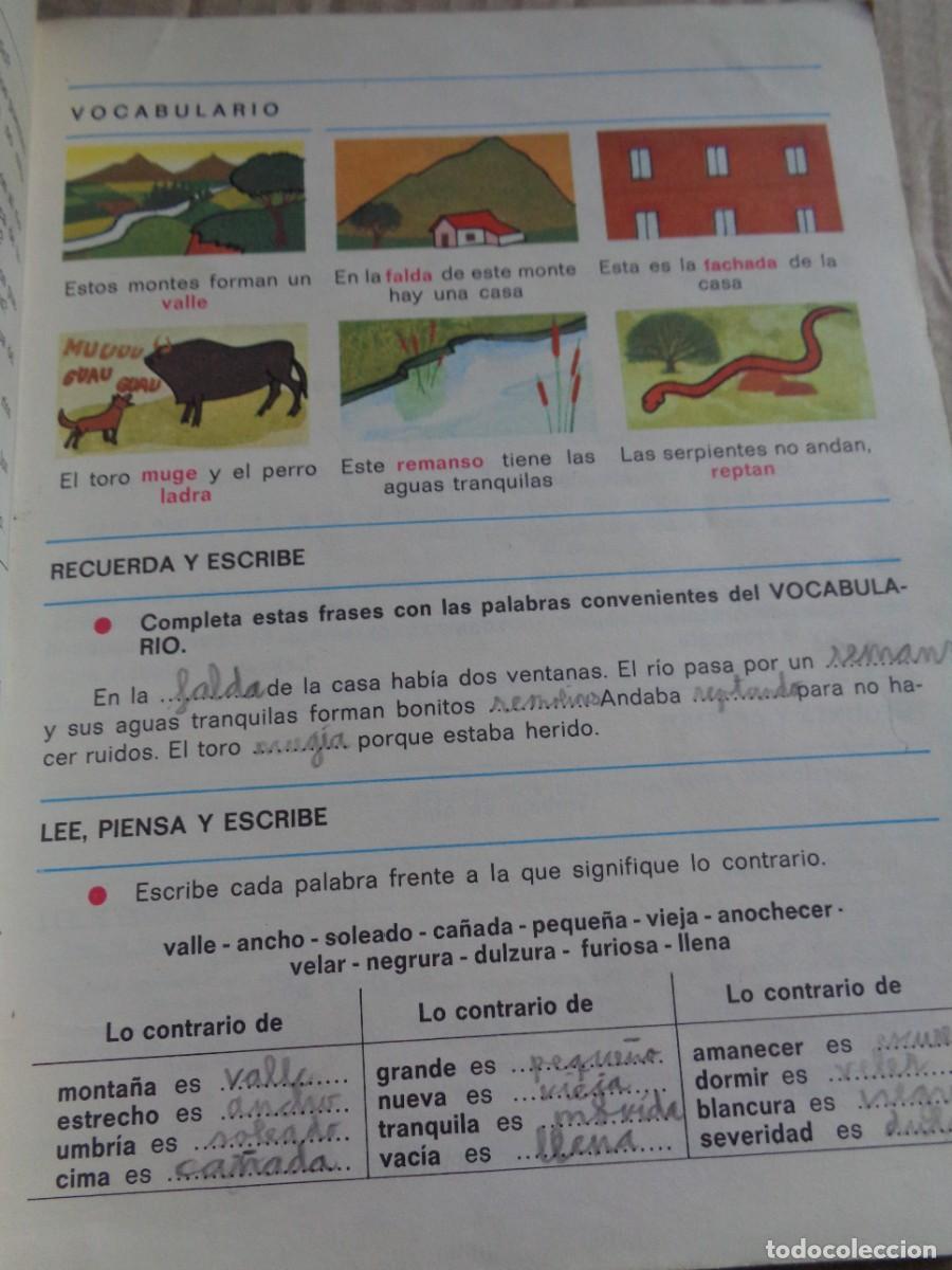 Libros de segunda mano: Libro de LENGUAJE 3 - EDITORIAL ANAYA - 3&ordm; EGB - CIRCA A&Ntilde;O 1973 - Foto 3