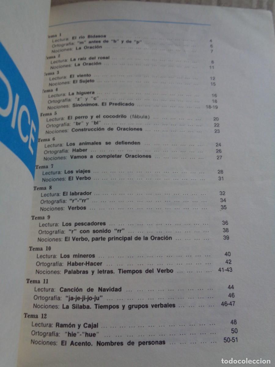 Libros de segunda mano: Libro de LENGUAJE 3 - EDITORIAL ANAYA - 3&ordm; EGB - CIRCA A&Ntilde;O 1973 - Foto 6