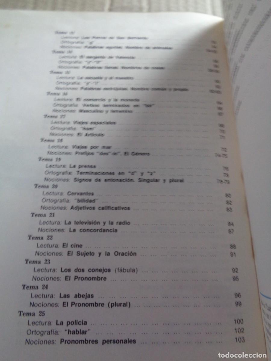 Libros de segunda mano: Libro de LENGUAJE 3 - EDITORIAL ANAYA - 3&ordm; EGB - CIRCA A&Ntilde;O 1973 - Foto 7