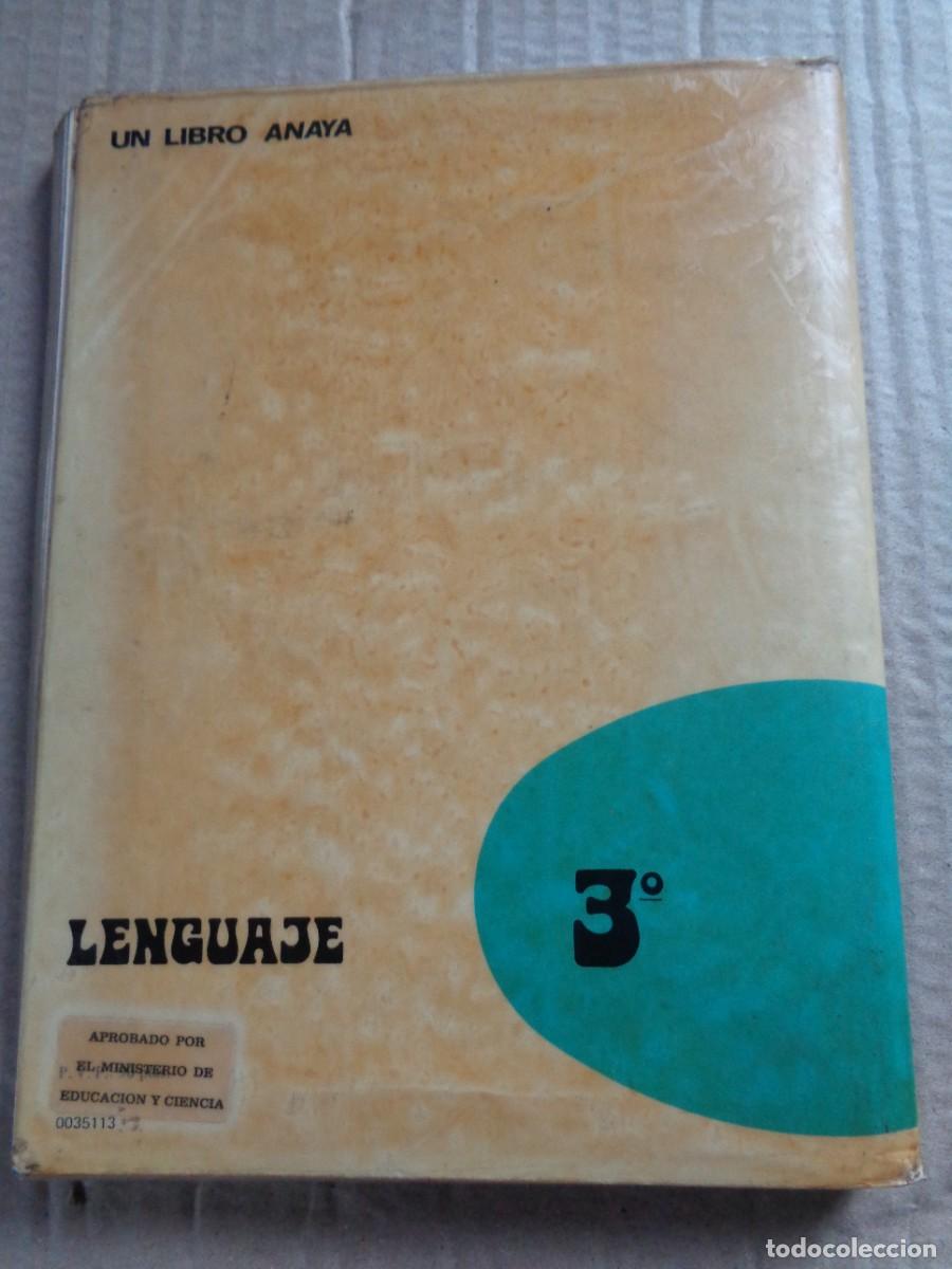 Libros de segunda mano: Libro de LENGUAJE 3 - EDITORIAL ANAYA - 3&ordm; EGB - CIRCA A&Ntilde;O 1973 - Foto 9