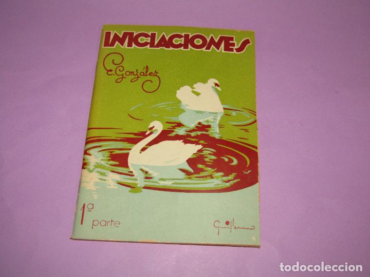 Livros em segunda m&atilde;o: Antiguo Libro de Escuela INICIACIONES 1&ordm; Parte del A&ntilde;o 1955
