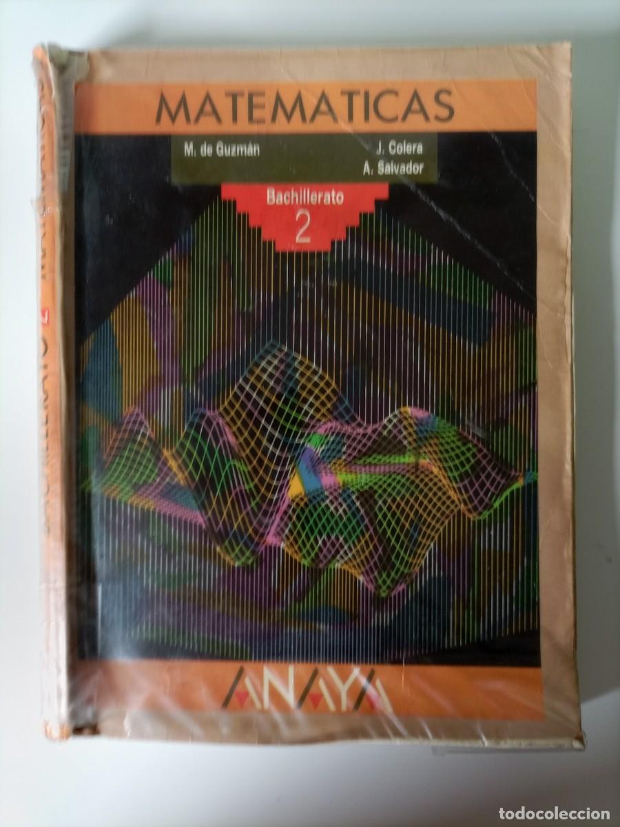 Libros de segunda mano: Matem&aacute;ticas Anaya 2 Bachillerato BUP - Foto 1