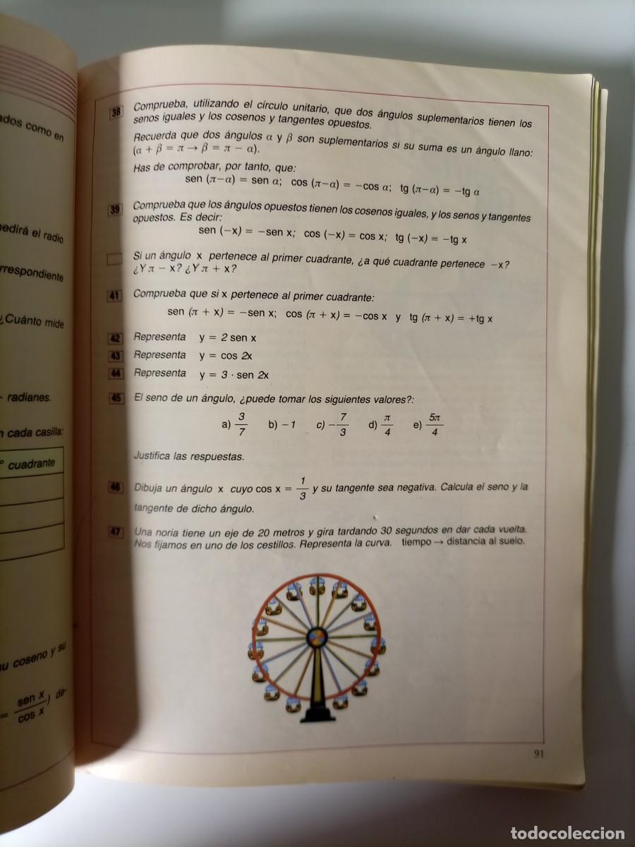 Libros de segunda mano: Matem&aacute;ticas Anaya 2 Bachillerato BUP - Foto 3