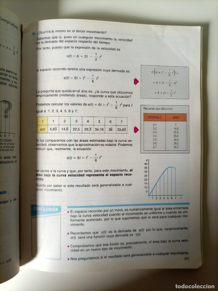 Libros de segunda mano: Matem&aacute;ticas Anaya 2 Bachillerato BUP - Foto 5