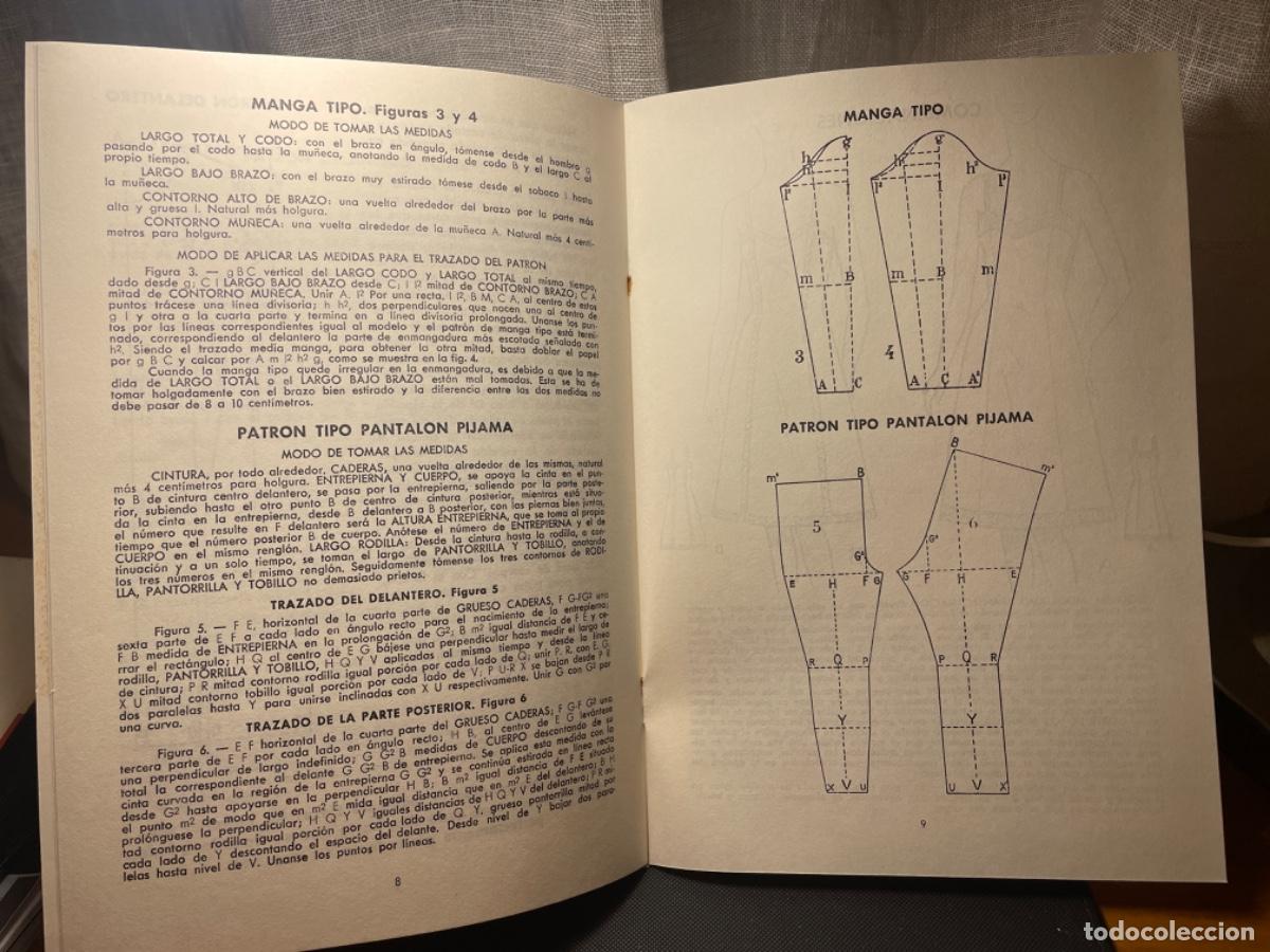 Libros de segunda mano: BLOCK CUADERNO CORTE Y CONFECCION MARTI - LENCERIA - Foto 4