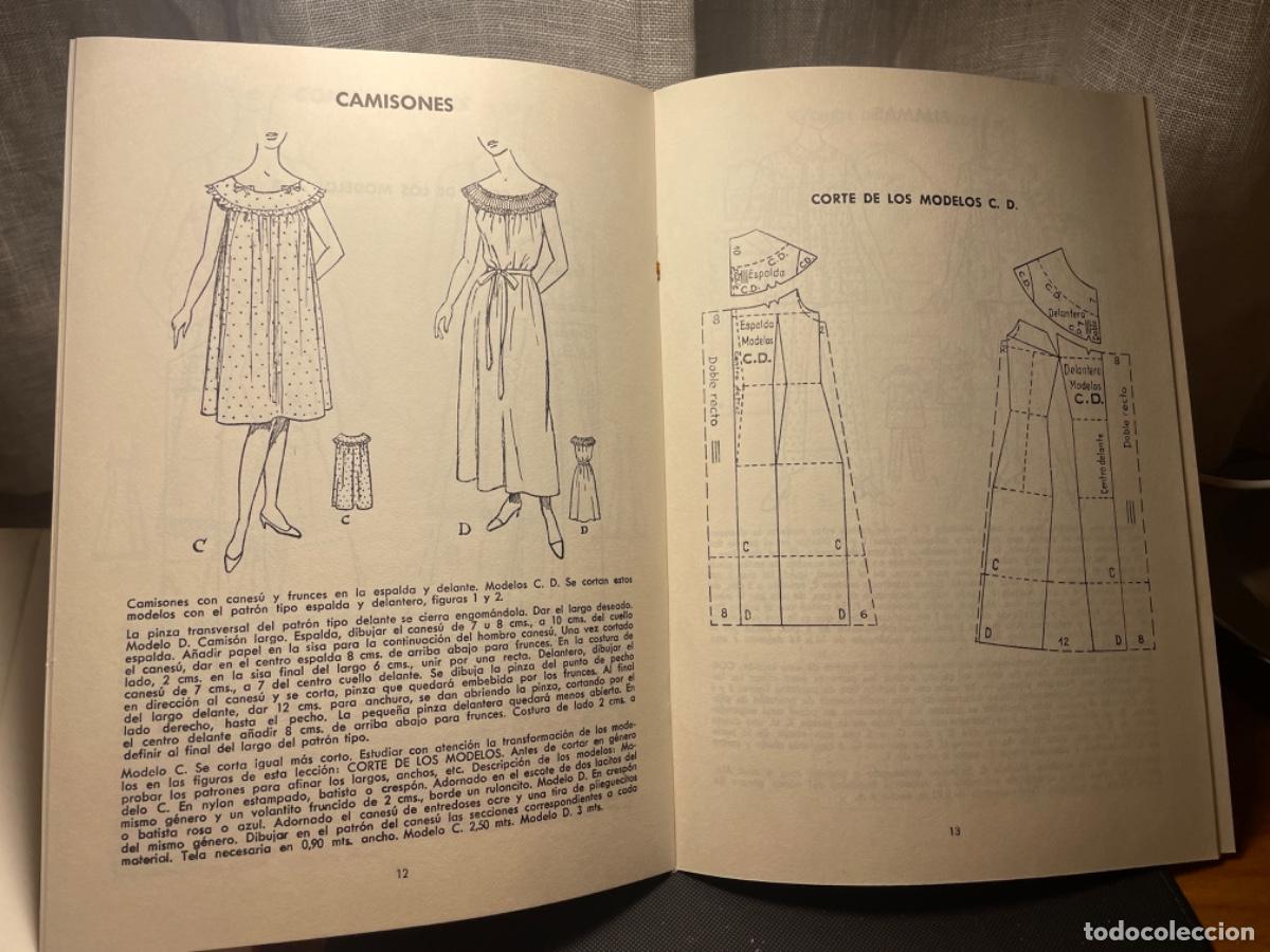 Libros de segunda mano: BLOCK CUADERNO CORTE Y CONFECCION MARTI - LENCERIA - Foto 6