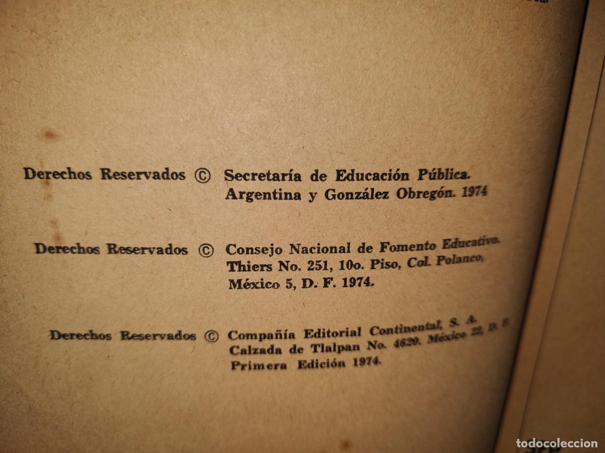 Libros de segunda mano: 43- PRIMER GRADO. MATEM&Aacute;TICAS - SEP. PRIMERA PARTE - 1974 - Foto 3