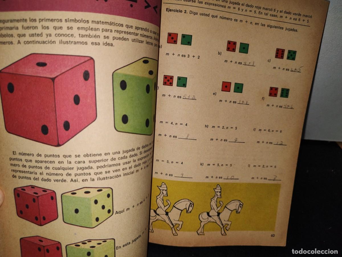 Libros de segunda mano: 43- PRIMER GRADO. MATEM&Aacute;TICAS - SEP. PRIMERA PARTE - 1974 - Foto 7