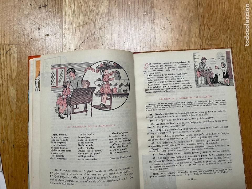 Libros de segunda mano: LIBRO DE GRAMATICA EDITORIAL LUIS VIVES A&Ntilde;O 1951 - Foto 2