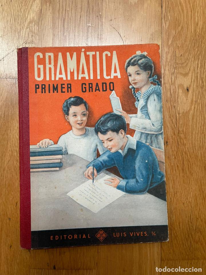 Libros de segunda mano: LIBRO DE GRAMATICA EDITORIAL LUIS VIVES A&Ntilde;O 1951 - Foto 1