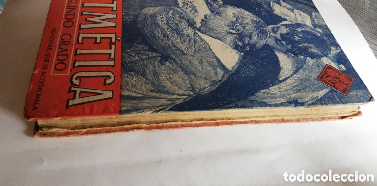 Libros de segunda mano: ARITM&Eacute;TICA. SEGUNDO GRADO. EDELVIVES. 1945 - Foto 4