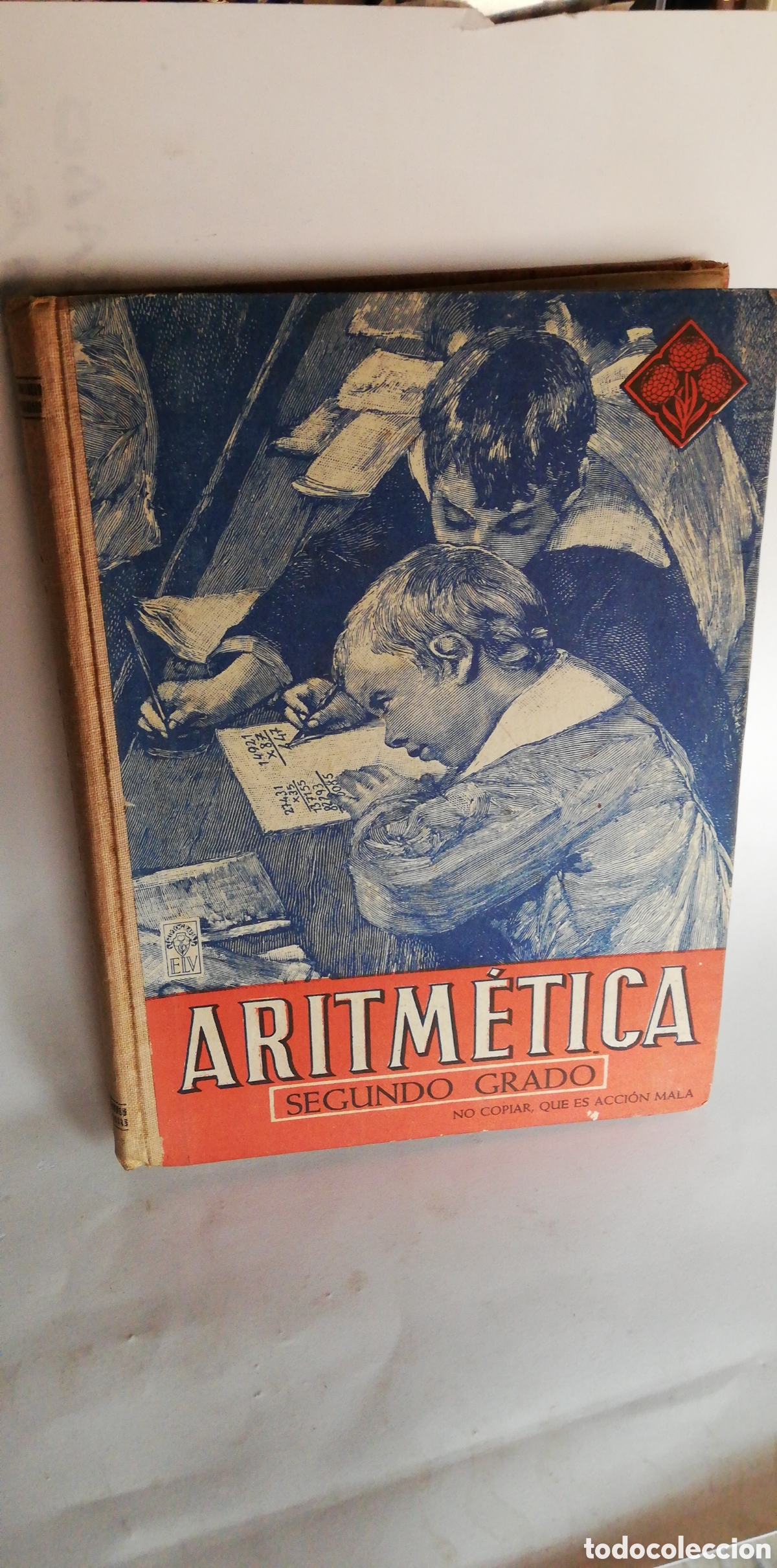 Libros de segunda mano: ARITM&Eacute;TICA. SEGUNDO GRADO. EDELVIVES. 1945 - Foto 8
